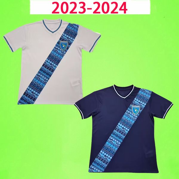 

2023 2024 guatemala national team soccer jerseys mens lom oscar santis antonio lopez home white away blue 23 24 football shirts short sleeve, Black;yellow