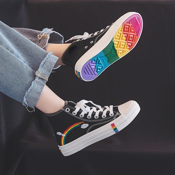 

women's espadrilles fashion vulcanized shoes women's sneakers new colorful retro espadrilles flat fashion comfortable high heels w