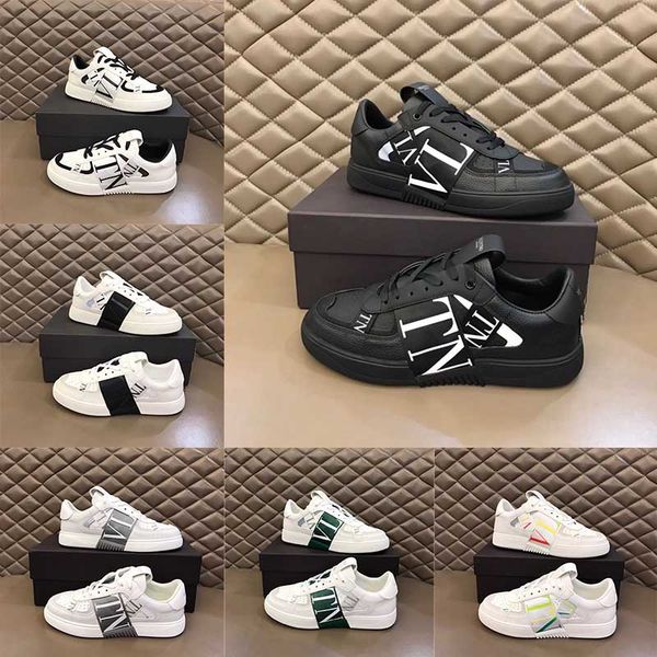 

casual shoes luxury brand men's shoes platform casual flower genuine leather patchwork wedges sneakers runway fashion low-cut round-hea, Black