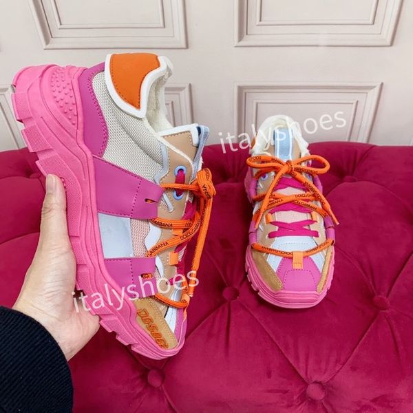 

2023fashion designer sneaker womens casual shoes leather sneakers embroidered stripes white shoes flat platform walking sports shoes, Black