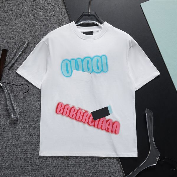 

tees t shirt summer fashion mens womens designers t shirts long sleeve luxurys letter cotton tshirts clothing polos short sleeve clothes, White;black