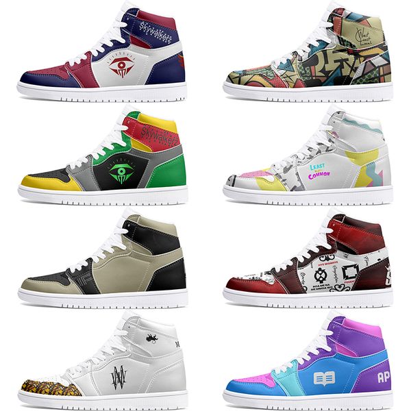 

winter autumn Customized Shoes 1s DIY shoes Basketball Shoes damping men 1 females 1 Anime Customized Character Trend Versatile Outdoor Shoes