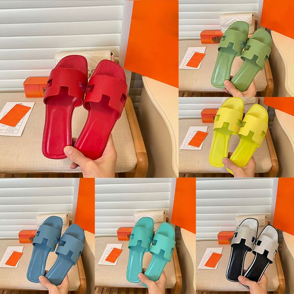 

leather designer womens platform sandals light blue white pink casual slippers luxury adhesive summer street genuine flat heel outside match, Black