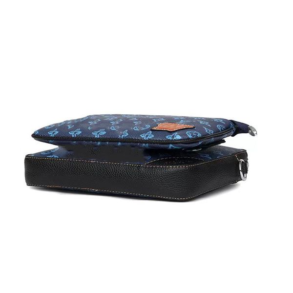

zui's new designer men's versatile classic spray pu 3-in-1 shoulder bag