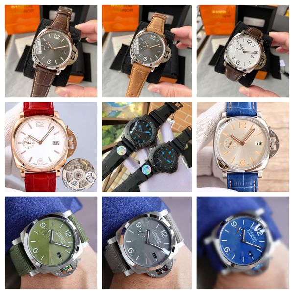 

2023 42mm new mens sports watch designer luxury watch stainless steel material waterproof glow wristwatches for men automatic movement watch, Slivery;brown