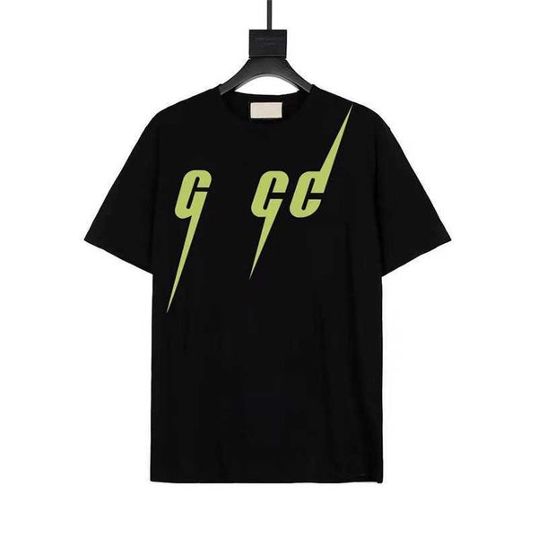 

designer t shirt shirt 23ss tees round neck casual sleeve summer outdoor breathable t-shirt street letter printing the, White