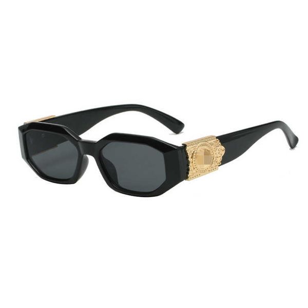 

new personalized head sunglasses irregular small frame sunglasses fashion men's and women's glasses anti ultraviolet, White;black