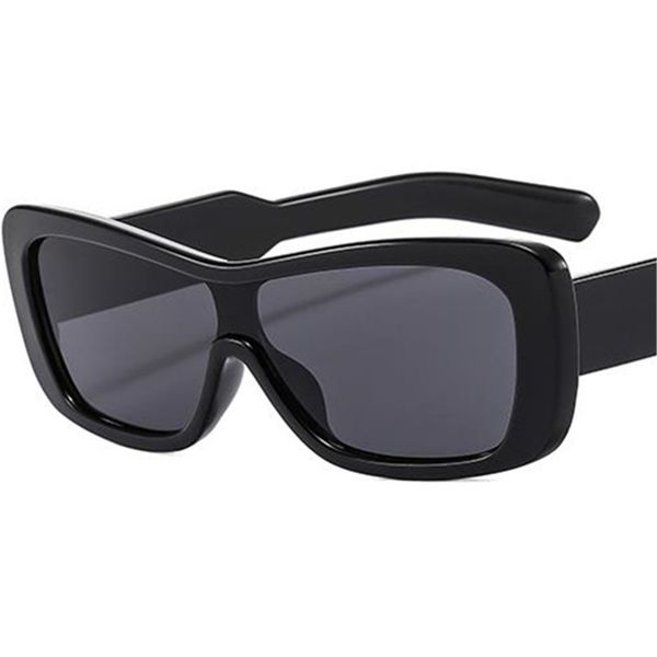 

new sunglasses narrow sun glasses siamese lens anti-uv spectacles personality small frame eyeglasses ornamental, White;black