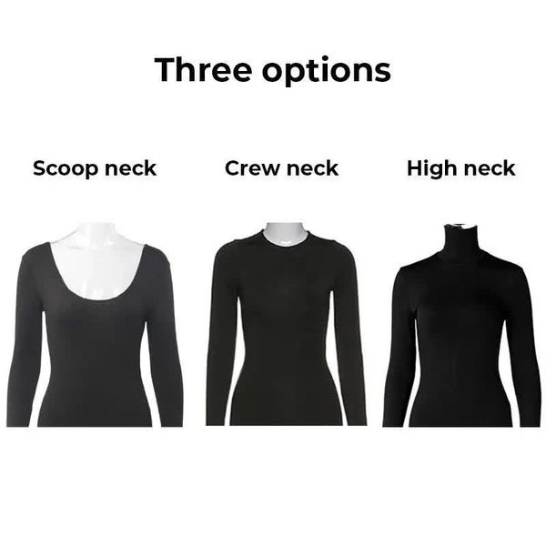 

2023 super soft one-piece long sleeve thick t-shirt women's autumn and winter half high neck warm t-shirt korean style pullover basic s