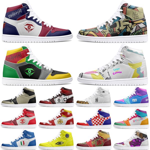 

Customized Shoes 1s DIY shoes Basketball Shoes damping Men Women Customized Character Trend Versatile Outdoor Shoes