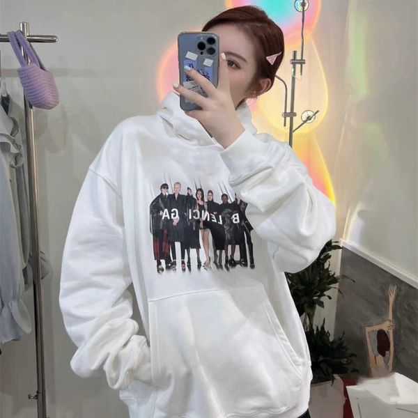 

designer's new men's women's short sleeved sportswear set shirt high edition early spring new luxury family like b print and, Black