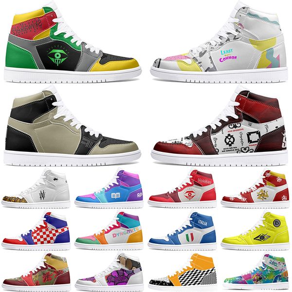 

winter autumn Customized Shoes 1s DIY shoes Basketball Shoes damping Men 1 Women 1 Anime Customized Character Trend Versatile Outdoor Shoes
