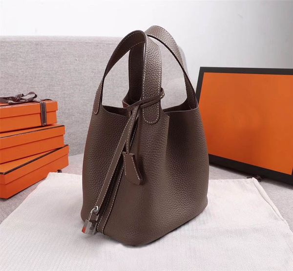 

luxury shoulder bags purses new shoulder bags bucket women shopping bag designer handbags cross body with lock picotin handbag