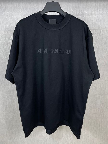 

men's plus tees & polos round neck embroidered and printed polar style summer wear with street pure cotton 221ed, Black;brown