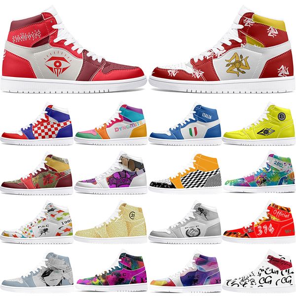 

winter autumn Customized Shoes 1s DIY shoes Basketball Shoes damping Men Women Anime Customized Character Sports Shoes Outdoor Shoes