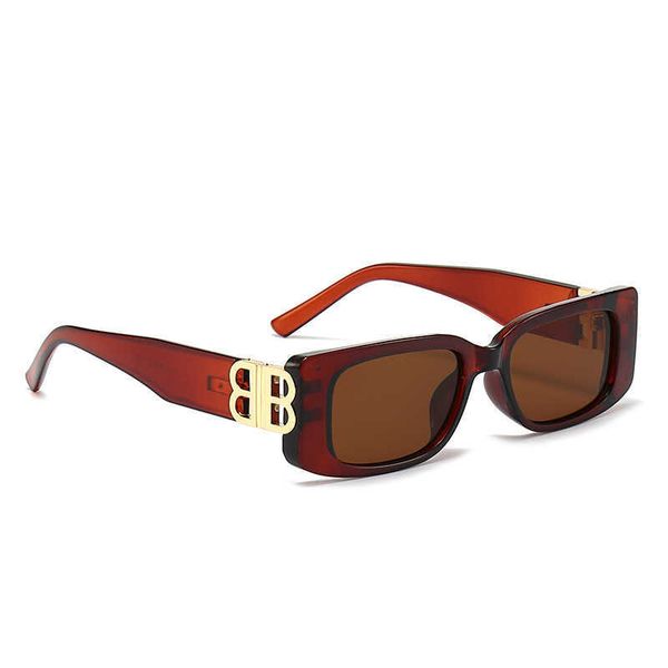 

frames new bb fashion trend same uv proof tiktok net red sunglasses, White;black