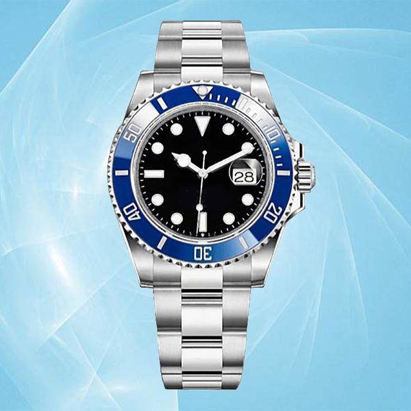 

mens luxury Automatic watch 8215 Mechanical movement 40mm Waterproof Sapphire Glass Watch 904L All Stainless Steel Designer Watches relojes Ocean dive montre, S13