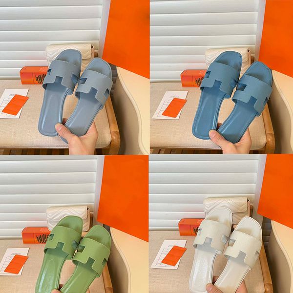 

flops leather designer womens sandals light blue casual slippers luxury adhesive summer street genuine flat heel outside matching indoor dre, Black