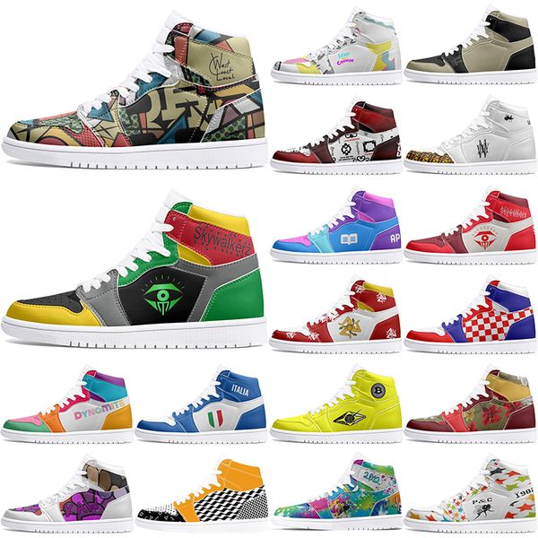 

winter autumn Customized Shoes 1s DIY shoes Basketball Shoes damping Men's 1 Women's Anime Customized Character Sports Shoes Outdoor Shoe