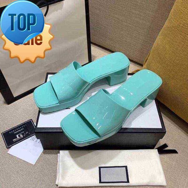 

slippers fashion beach slippers summer women's shoes thick heels semi luxury high heel, Black