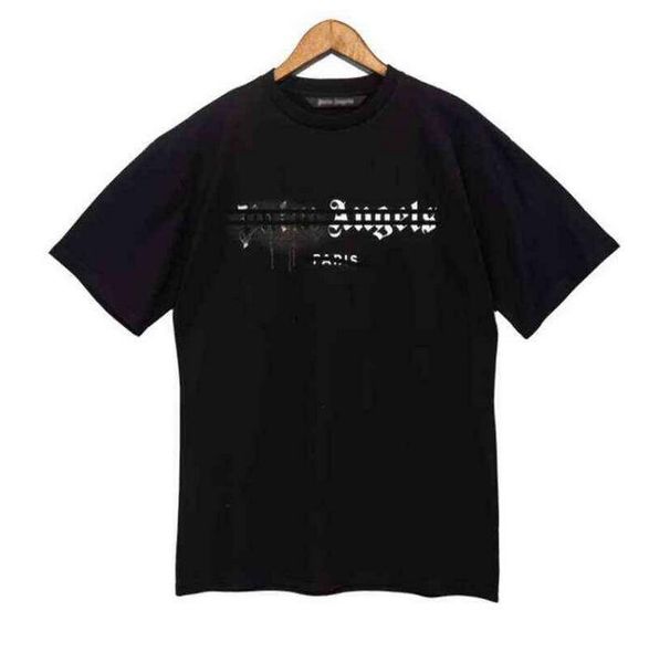 

men's t shirts summer palms palmangel women tee bear printed short sleeve letter designers clothing streetwear clothes 2023 casual rou, White;black