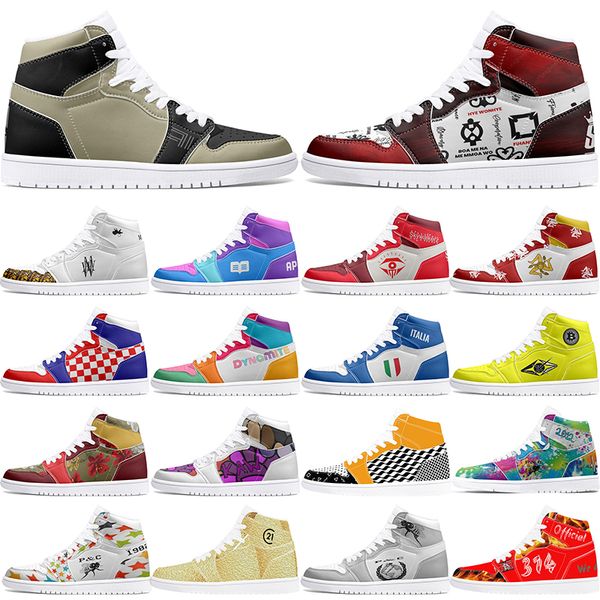 

winter autumn Customized Shoes 1s DIY shoes Basketball Shoes damping men 1 Females 1 Hsome Anime Customized Character Sports Shoes Outdoor Shoes