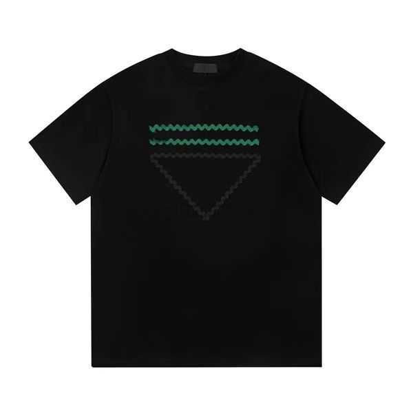 

men's t-shirts summer embroidery simple short sleeve casual round neck couple half bottom t-shirt 1t6mt, White;black
