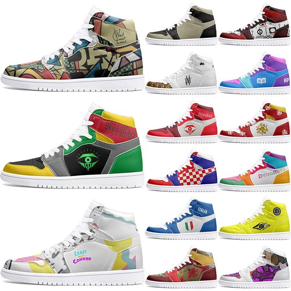 

winter autumn Customized Shoes 1s DIY shoes Basketball Shoes damping wen 1 women 1 Anime Character Customized Personalized Trend Versatile Outdoor sneaker