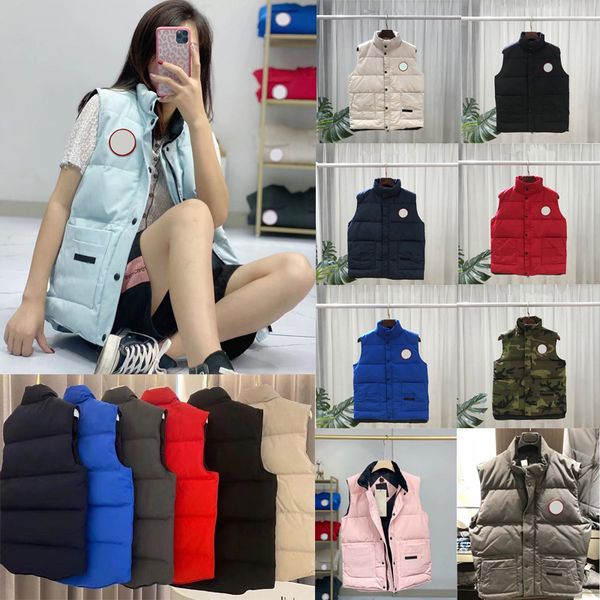 

Mens Vest Designer Puffer Vest Winter Jacket Down Gilet Waistcoat Male Down Veste Unisex Couple Bodywarmer Woman Fashion Goose Jacket Sleeveless Outdoor Warm Coat