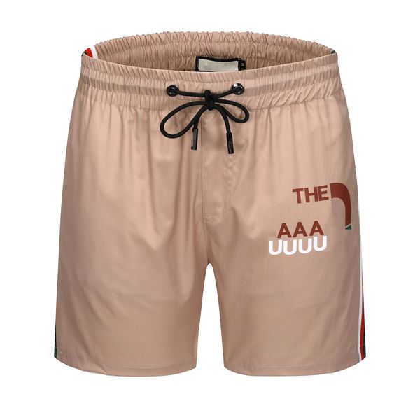 

2023 brand designer men's shorts summer fashion black khaki street wear quick drying swimsuit printed board beach pants mens shorts m-3, White;black