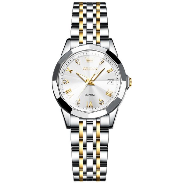 

luxury watch for man automatic womens watches 36mm 904l all stainless steel swiss watch case luminous sapphire waterproof movement montre de, Slivery;brown