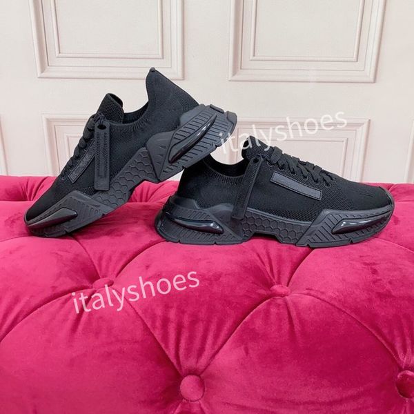 

2023women fashion designer sneaker womens casual shoes leather sneakers embroidered stripes white shoes flat platform walking sports shoes, Black