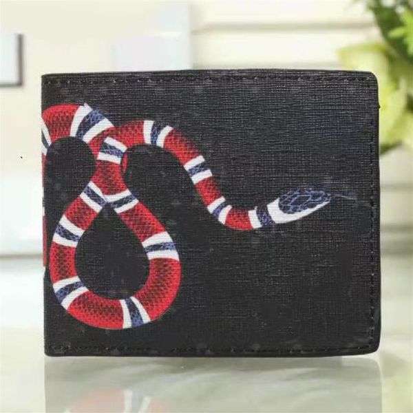 

multi-function men designer wallets male fashion casual zero purses with box no88304e, Red;black