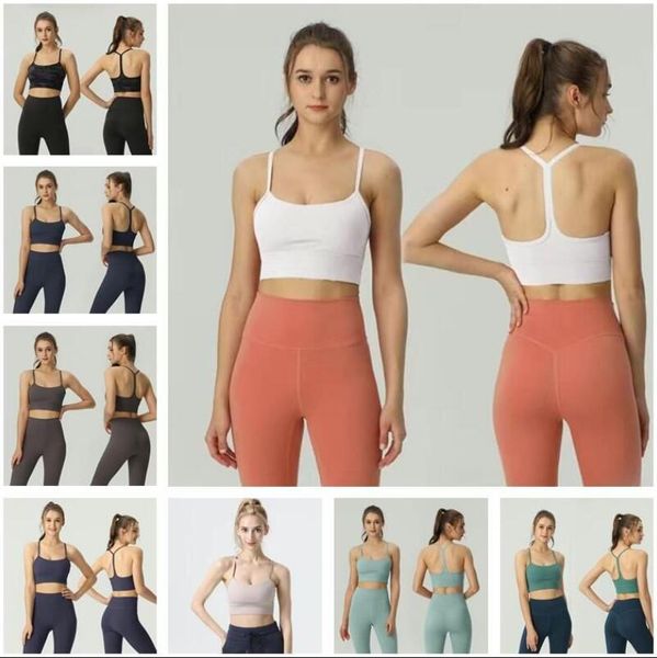 

lulus uarun yoga sports vest for women with chest cushion thin belt beautiful back yoga y-shaped sling yoga dress, White