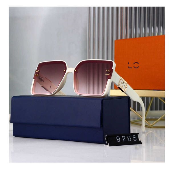 

luxury brand designer sunglasses classic fashion trendy channel mens women's sunglass temperament polarized uv proof strong glasses, White;black