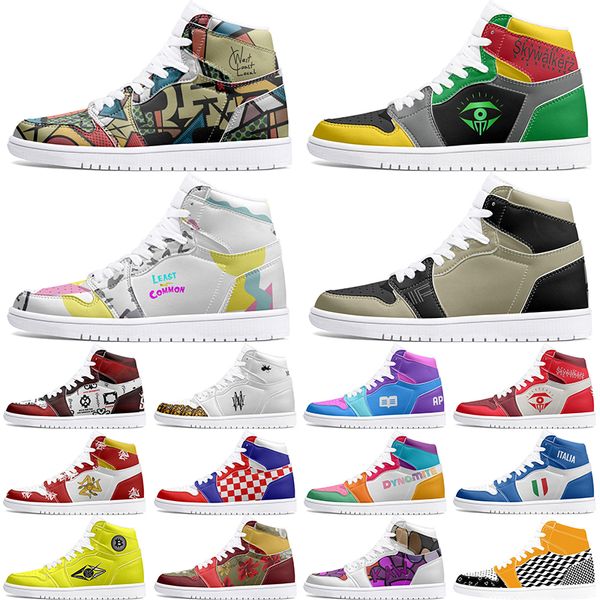 

winter autumn Customized Shoes 1s DIY shoes Basketball Shoes damping men 1 women 1 Anime Customized Character Leisure Trend Outdoor Shoe