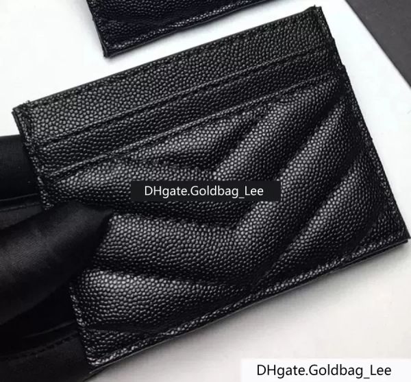 

luxury designer card holder wallet short case purse quality pouch quilted genuine leather y womens men purses mens key ring credit coin clut, Brown;gray