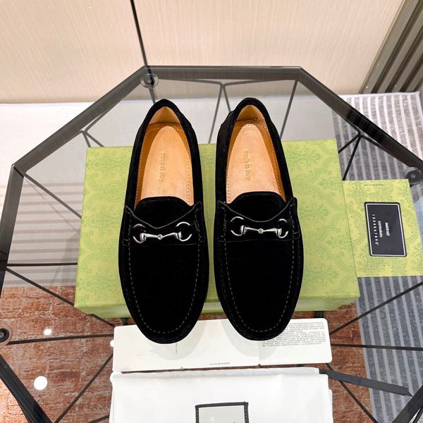 

g20model luxurious loafers men shoes genuine leather black brown classic casual wedding party daily woven pattern double button fashion desi