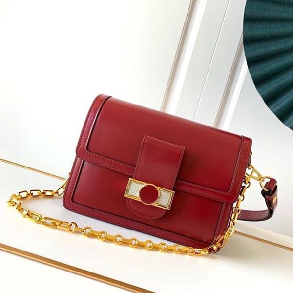 

Delicate knockoff Designer Shoulder Bag DAUPHINE MM 25CM Genuine Leather Crossbody Bag M55735 With Box YL033