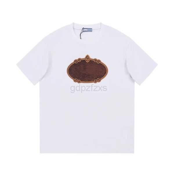 

men's t-shirts summer embroidery simple short sleeve casual round neck couple half bottom t-shirt 13tq7r, White;black