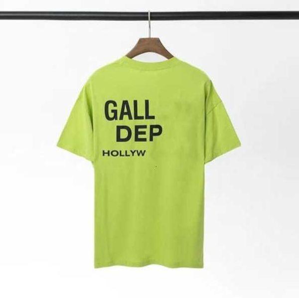 

2023 new tees galleryse depts t shirts mens womens designer t-shirts galleryes depts cottons man s casual shirt luxurys clothing street sho, White;black