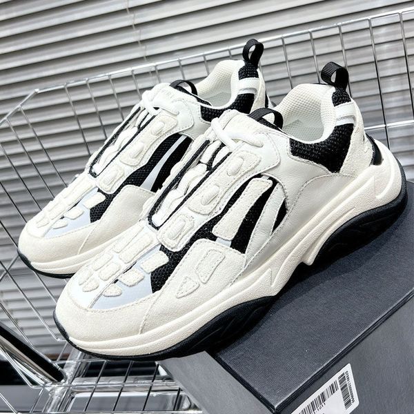 

Designer Runing Shoes Skelet Bones Men Women White Black Orange Runner Sports Sneakers Trainers Outdoor Sports Sneakers Men Women Casual Shoes