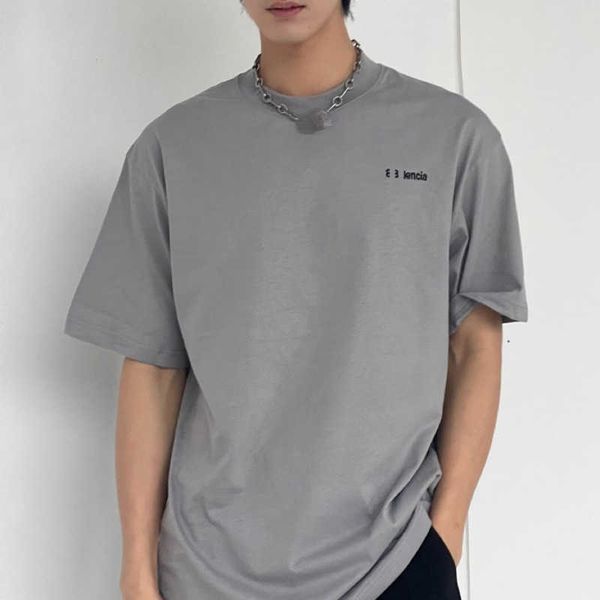 

designer's new men's women's short sleeved sportswear set shirt original quality version summer new luxury embroidery and rel, White;black