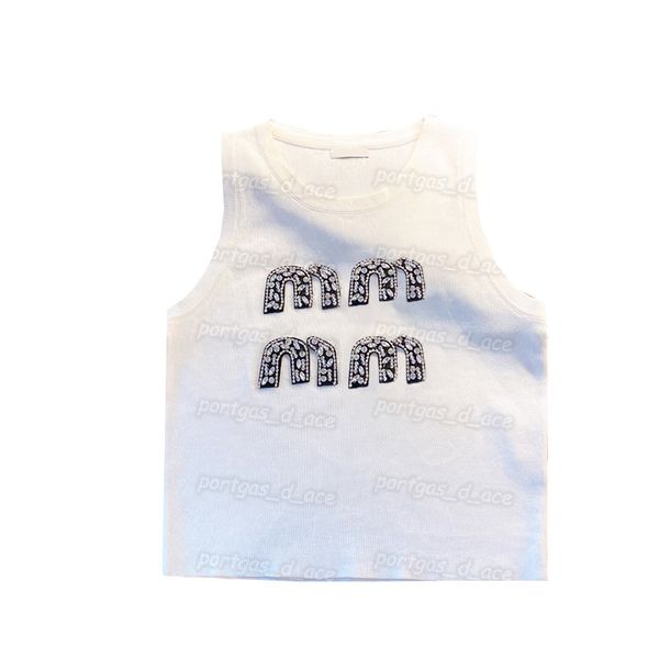 

copped women t shirt knit sleeveless tank casual black white tanks