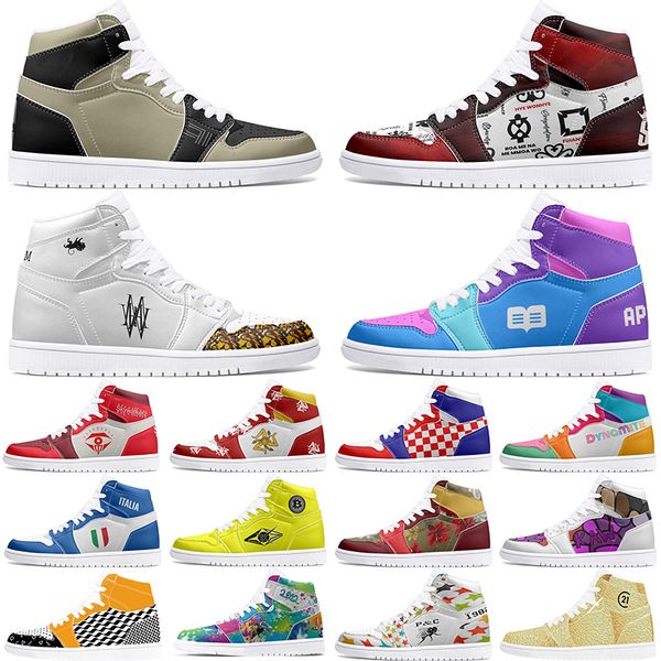 

winter autumn Customized Shoes 1s DIY shoes Basketball Shoes damping male 1 Women 1 Anime Customized Character Trend Versatile Outdoor Shoes