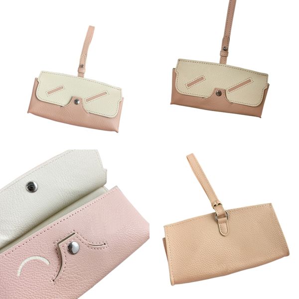 

glasses holder sunglasses case holder bag genuine leather with box