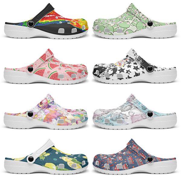 

Customized lovely beautiful comfortable Glossy exquisite Diy shoes for men and women's indoor slippers 104361