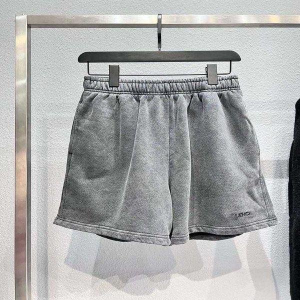 

designer women's clothing 20% off shirt high edition family large english letter embroidery wash water stir fried color loose tight pan, White;black