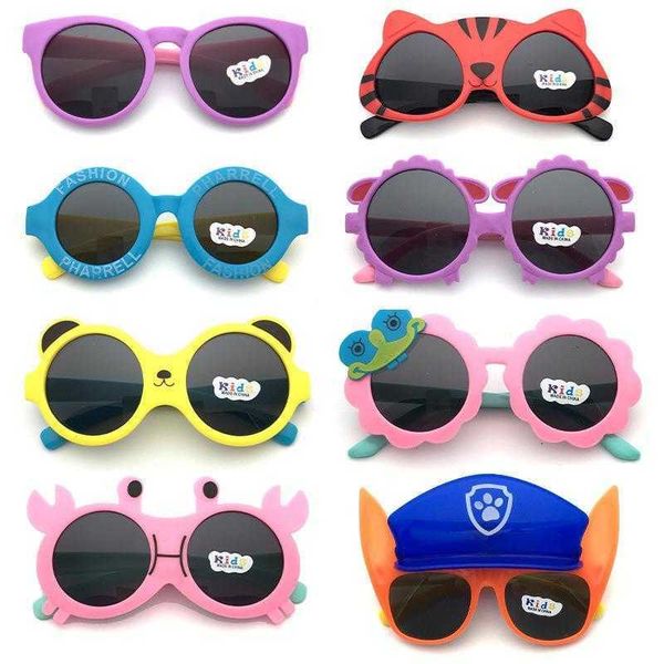 

kids sunglasses fashion plastic childrens cartoon animation toy glasses, Blue