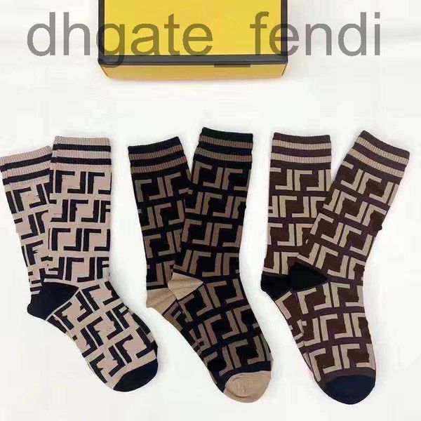 

socks & hosiery designersocks female ins high sock autumn and winter letter ff wild college style fashion net red explosion stockings qzjf, Black;white